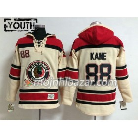 Dresovi Chicago Blackhawks Patrick Kane 88 Bijela Hoodie Sawyer - Dječji